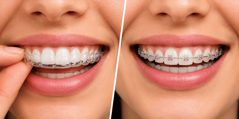 Invisalign vs brackets: ¿Cuál es la mejor opción?